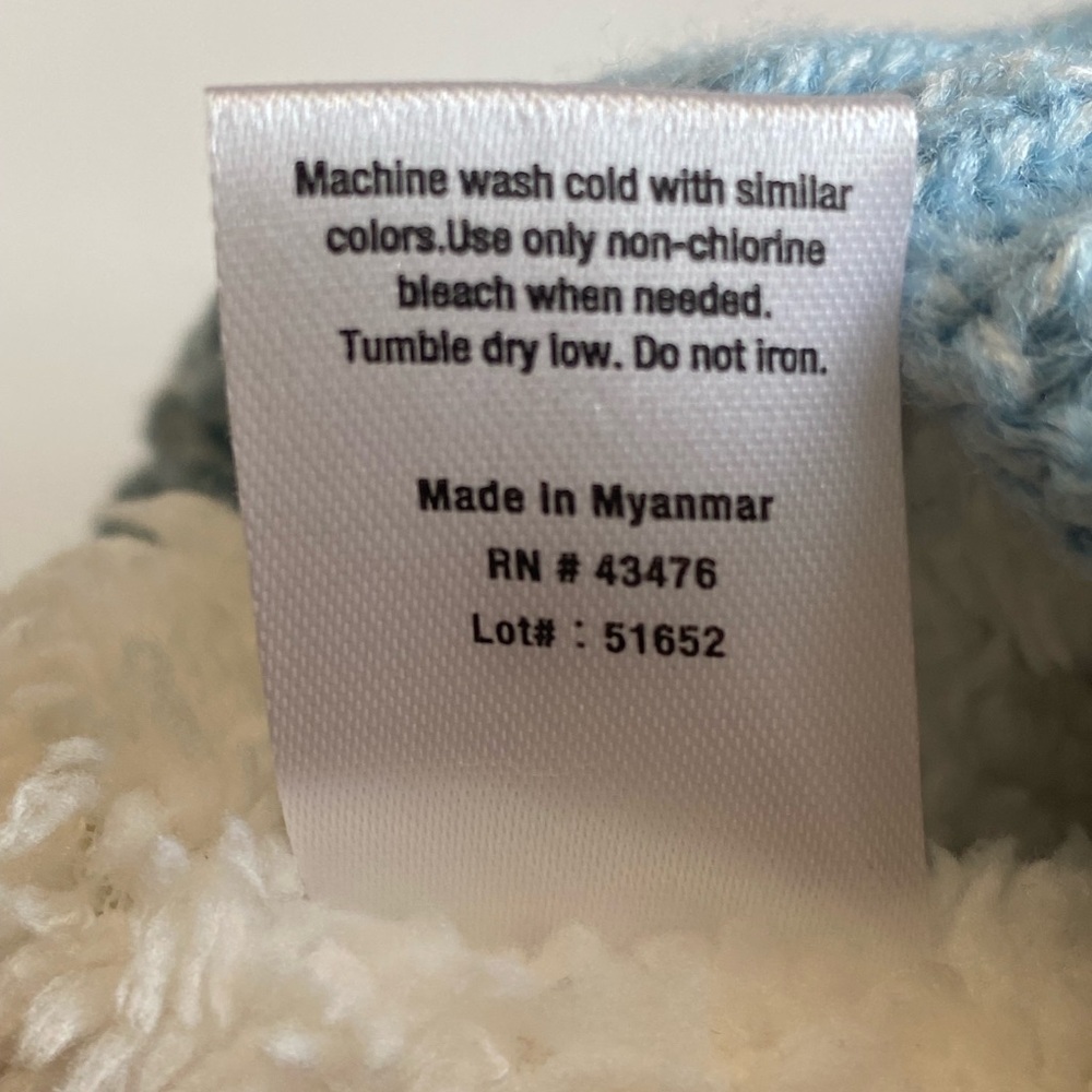 Polar Extreme Ice Blue Women's Thermal Insulated Winter Knit Hat Beanie Size OSM - Picture 6 of 8